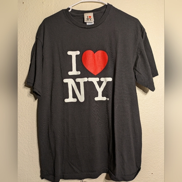 I Love NY Graphic T-Shirt Size Large - Picture 1 of 5